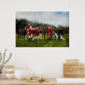 Hunter - Die Fuchsjagd - Tally-ho 1924 Poster (Küche)