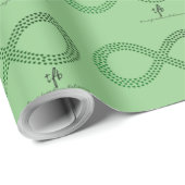 Hunter Gradient Infinity Hearts Geschenkpapier (Rolleneckpunkt)