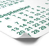 Hunter Green 2026 Photo Calendar 20x28 Poster (Ecke)