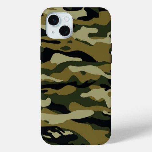 Hunter Green Camouflage Case-Mate iPhone Hülle (Rückseite)