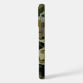 Hunter Green Camouflage iPhone Hülle (Linke Seite)