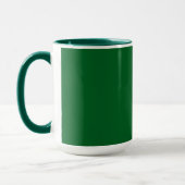 Hunter green, deep rich shade, tasse (Links)