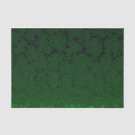 Hunter Green Elegant Sukkulentes Muster Decoupage Seidenpapier