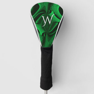 Hunter Green Fraktal Design Personal Golf Headcover