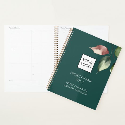 Hunter Green Logo Projektmanager Planer (Anzeige)
