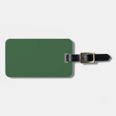 Hunter Green Luggage Tag Gepäckanhänger (Vorderseite horizontal)