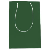 Hunter Green Medium Geschenktasche Mittlere Geschenktüte (Vorderseite)
