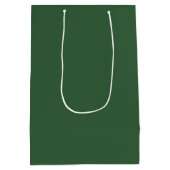 Hunter Green Medium Geschenktasche Mittlere Geschenktüte (Rückseite)