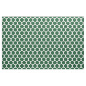 Hunter Green Mod Dots Stoff (Fat Quarter (45,7 x 55,9 cm))