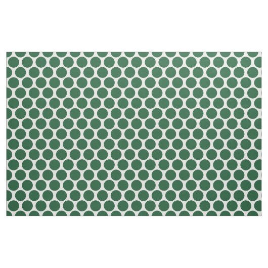Hunter Green Mod Dots Stoff (Fat Quarter (45,7 x 55,9 cm))