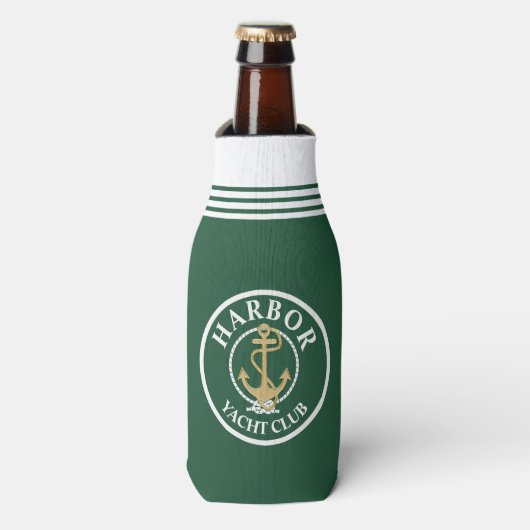 Hunter Green Nautic Flasche Cooler Flaschenkühler (Flaschenvorderseite)