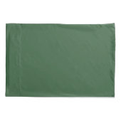 Hunter Green Pillowcase Kissenbezug (Rückseite)
