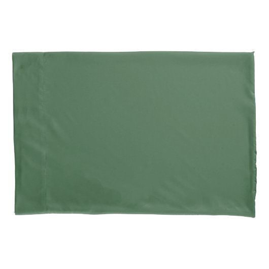 Hunter Green Pillowcase Kissenbezug (Vorderseite)