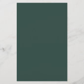 Hunter Green Solid Color (Rückseite)