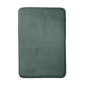 Hunter Green Solid Color Badematte (Vorderseite Vertikal)