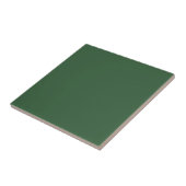 Hunter Green Solid Color | Classic | elegant Fliese (Seite)