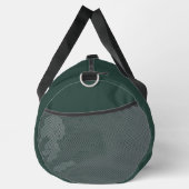 Hunter Green Solid Color Duffle Bag (Rechts)