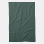 Hunter Green Solid Color Geschirrtuch (Vertikal)