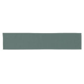 Hunter Green Solid Color Kurzer Tischläufer (Horizontal)