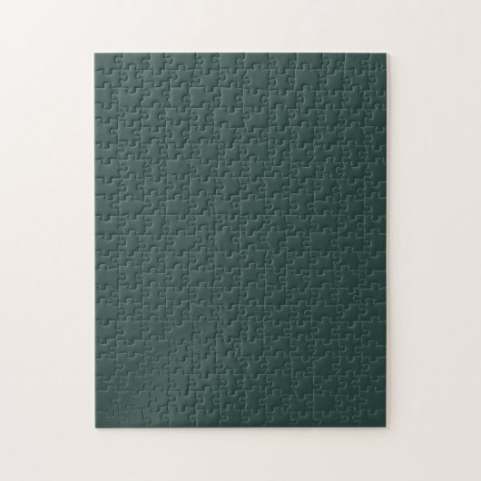 Hunter Green Solid Color Puzzle (Vertikal)