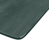 Hunter Green Solid Color Schneidebrett (Ecke)