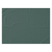 Hunter Green Solid Color Tischdecke (Vorderseite (Horizontal))