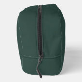 Hunter Green Solid Color Waschbeutel (Rechts)