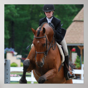 Hunter Horse Show Poster