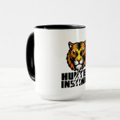 Hunter Instinct Tiger Tasse (Vorderseite Links)