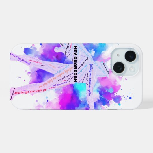 Hunter iPhone Case 15 Hülle (Rückseite (Horizontal))