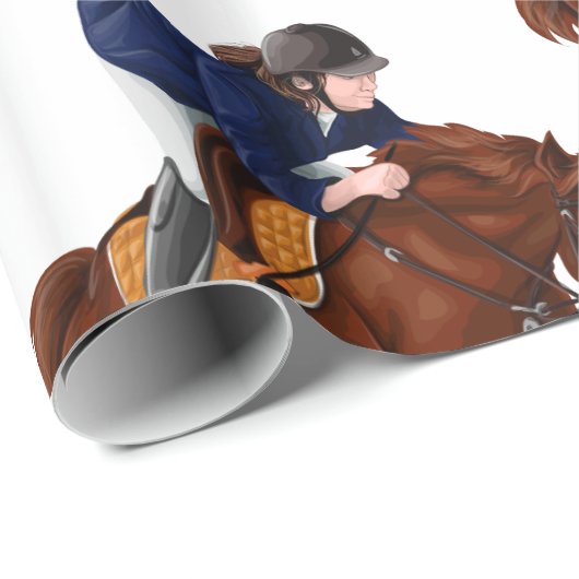 Hunter Jumper Geschenkpapier (Rolleneckpunkt)