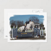 Hunter Jumper Postcard Postkarte (Vorne/Hinten)