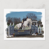 Hunter Jumper Postcard Postkarte (Vorderseite)