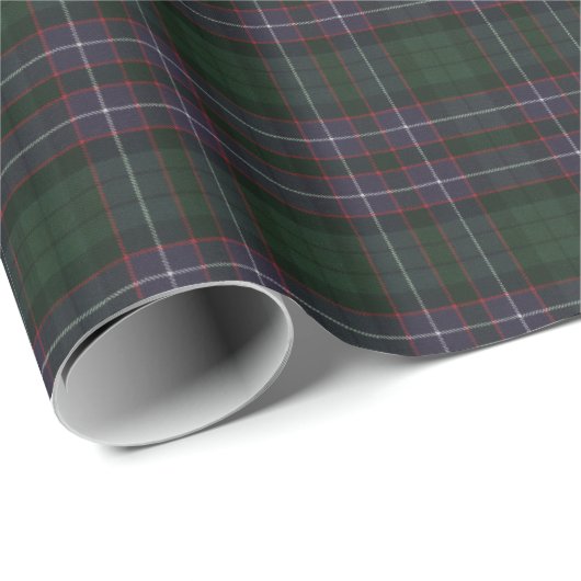 Hunter Modern Original Scottish Tartan Geschenkpapier (Rolleneckpunkt)