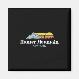 Hunter Mountain New York Schnee Ski Snowboard Wand Magnet