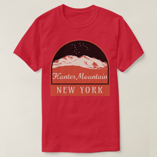 Hunter Mountain Ski New York 1 T-Shirt (Design vorne)