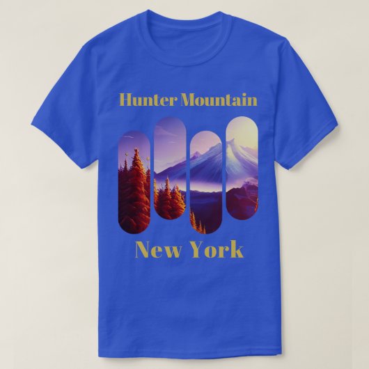 Hunter Mountain Ski New York 3 T-Shirt (Design vorne)
