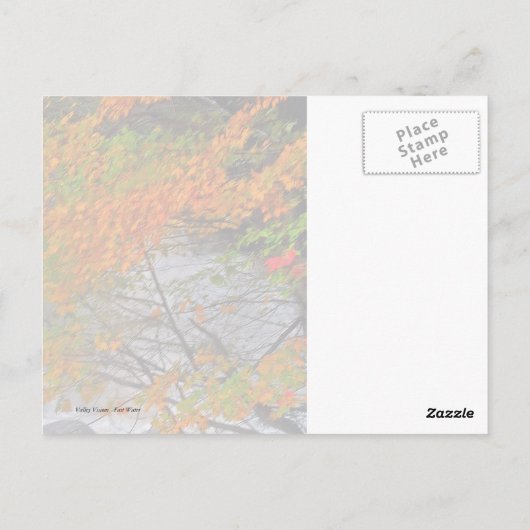 Hunter Mountain Stream Postkarte (Rückseite)