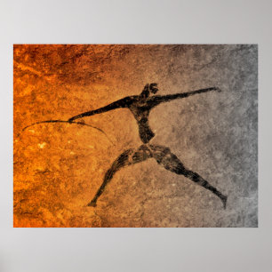Hunter of Lascaux Poster