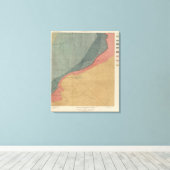 Hunter Park Special Sheet Atlas Karte Leinwanddruck (Insitu (Holzboden))