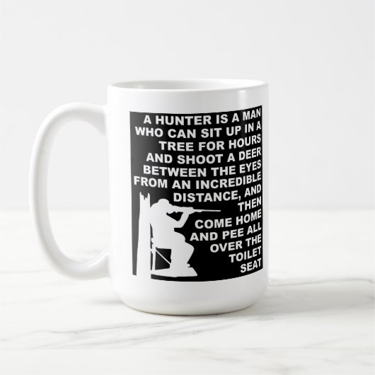Hunter Pee Tasse (Links)