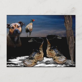 Hunter Postkarte