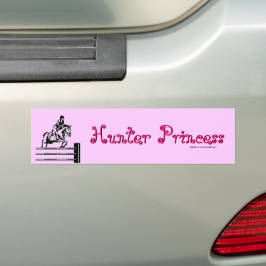 Hunter Princess Autoaufkleber (Auf Auto)