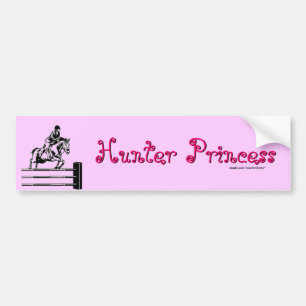 Hunter Princess Autoaufkleber