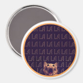 Hunter S. Thomcat Magnet (Vorderseite/Rückseite)