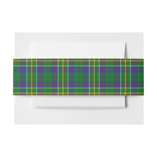 Hunter Scottish Tartan Bly Band (Vorderseite Beispiel)