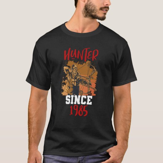 Hunter seit 1985 T-Shirt (Vorderseite)