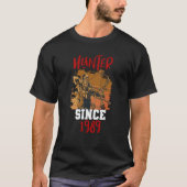 Hunter since 1989 T-Shirt (Vorderseite)