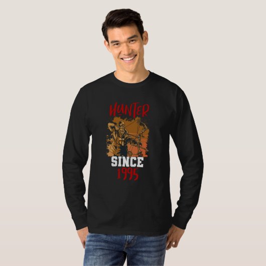 Hunter since 1995 T-Shirt (Vorne ganz)