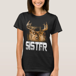 Hunter Sister T - Shirt Funny Papa Jagdvater